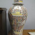 604 6193 VASE AND COVER